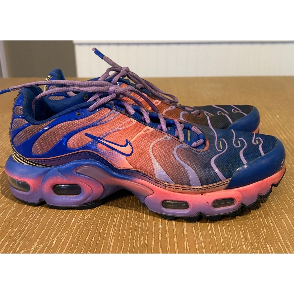Nike Air‎ Max Plus GS Sunset Pulse Youth Size 6Y Women's 7.5 CT0962-400 Sneakers